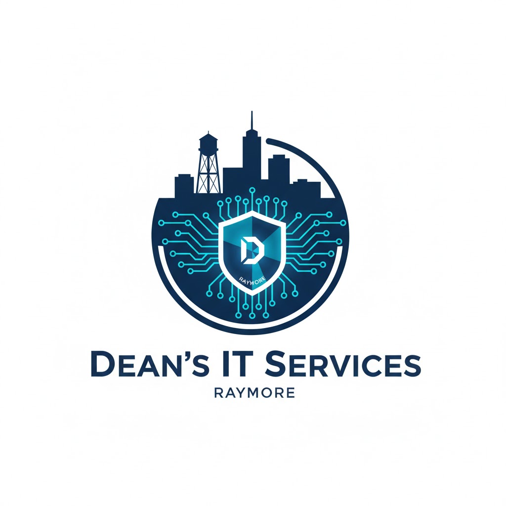 Dean's IT Services Logo - Wired Water Tower